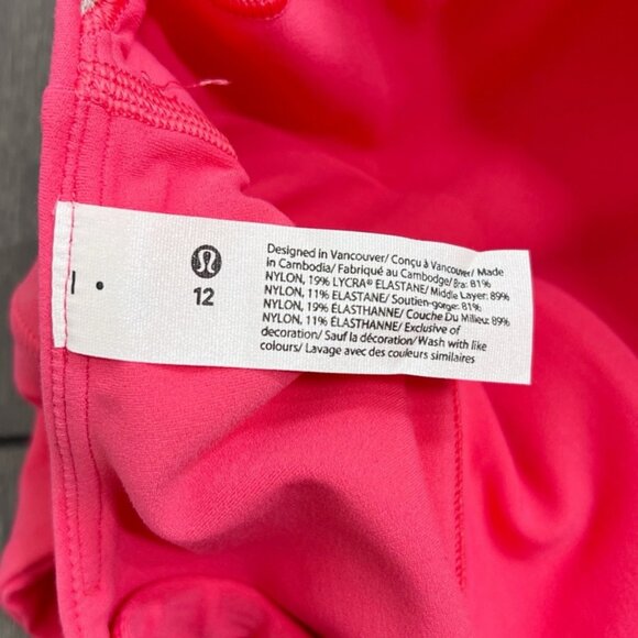 Lululemon Align V-Neck Bra *Light Support, C/D Cup Lip Gloss NWT - Picture 6 of 7